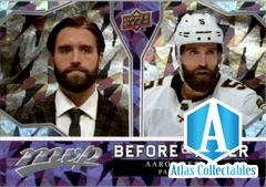 2021-22 Upper Deck MVP Before and After Aaron Ekblad Florida Panthers #BA20